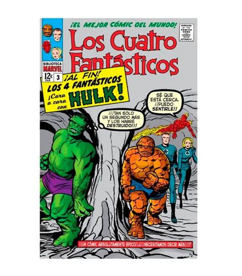 C Mic Biblioteca Marvel Los Cuatro Fant Sticos De Panini