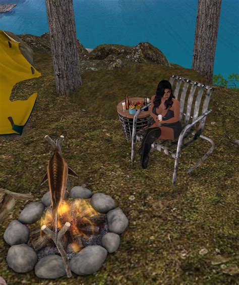 Heut Gibt Es Gegrillten Fisch Maps Secondlife Secon Flickr