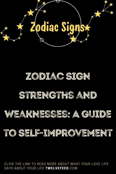 Zodiac Sign Strengths And Weaknesses A Guide To Self Improvement By Samantha K Jun 2024