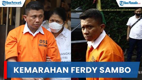 Terungkap Kemarahan Ferdy Sambo Sebelum Menembak Brigadir J Kamu Tega