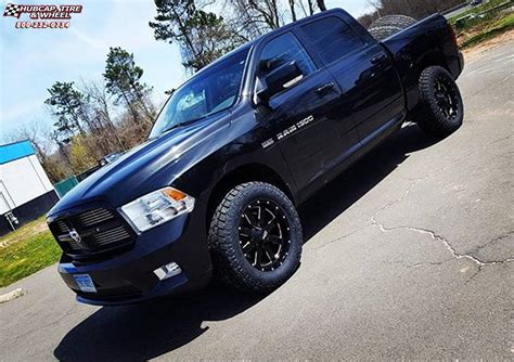 Dodge Ram Moto Metal Mo Wheels Gloss Black Milled