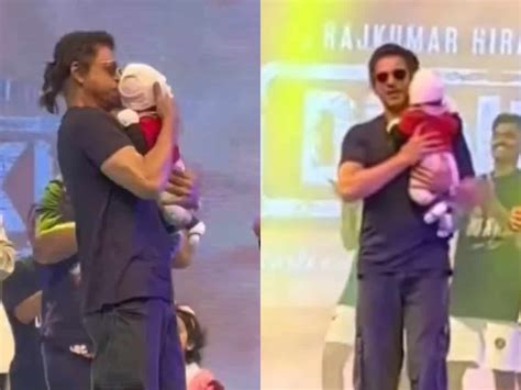 Shah Rukh Khan Dances With Newborn In Dubai Video Goes Viral