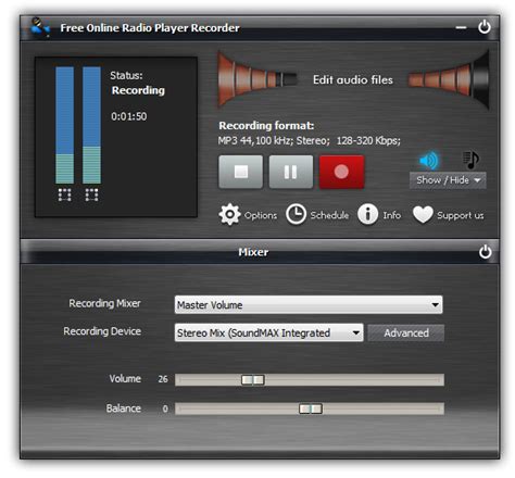 Free Online Radio Player Recorder: Record Anything You Can Hear Through ...