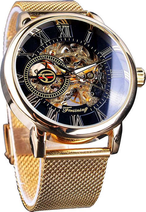 Forsining Reloj De Pulsera Steampunk Para Hombre Reloj Mec Nico