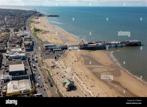 View From The Top Of Blackpool Tower Stock Photo Alamy