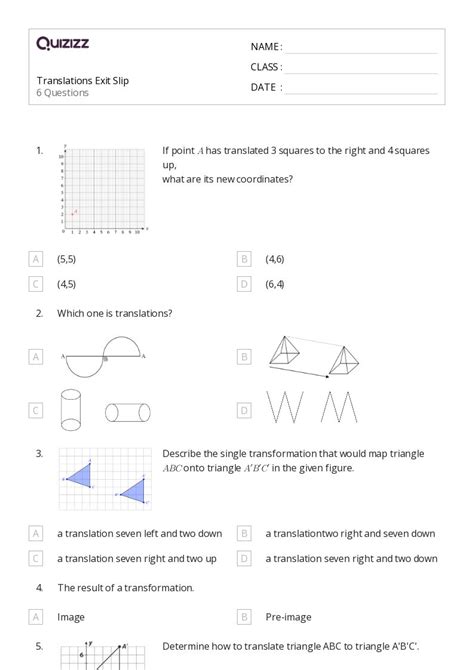 50 Translations Worksheets For Kindergarten On Quizizz Free And Printable