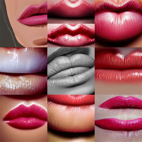 Extreme Closeup Of Lips Trending On Artstation Stable Diffusion