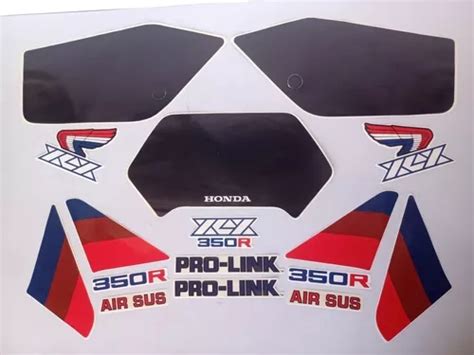 Jogo De Faixas Honda Xlx Branco Lbm Frete Gr Tis