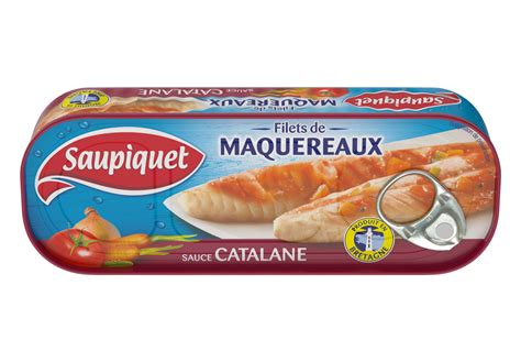 Saupiquet Filets De Maquereaux A La Catalane Boite De G