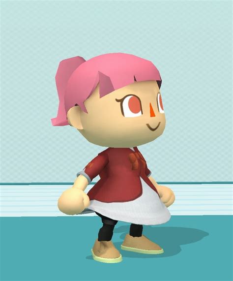 New Leaf Female Villager Super Smash Bros Wii U Mods