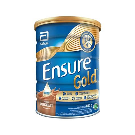 ENSURE GOLD COKELAT 850 GR RAJASUSU