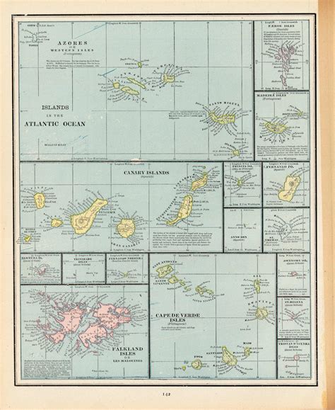 Atlantic Islands Map