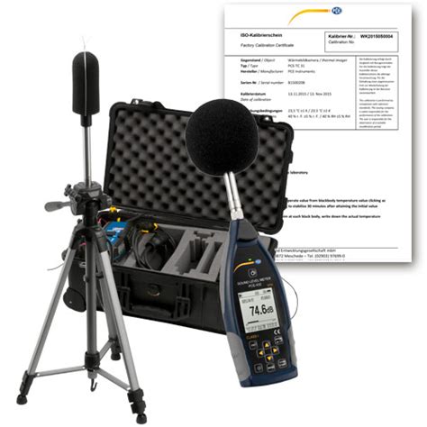 Pce Ekit Outdoor Sound Level Meter Kit