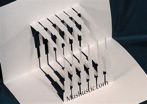 3D Kirigami Figures Diy Mashustic