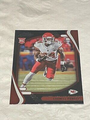 Panini Absolute Football Cornell Powell Rc Rookie Card Chiefs