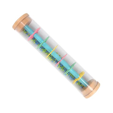 Lytiang Wooden Rain Stick Visual And Sound Stimulation Early Learning