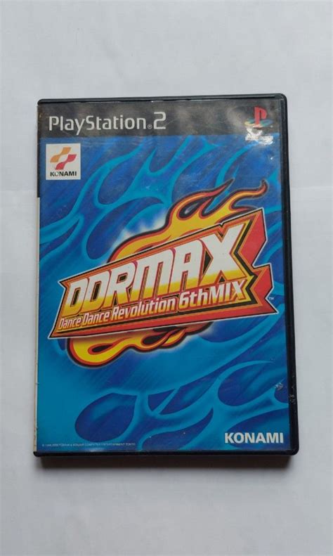 PS2 PlayStation2 Game DDRMAX Dance Dance Revolution 6th MIX 電子遊戲