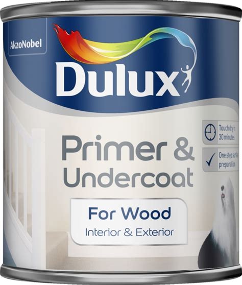 Dulux Quick Drying Wood Primer Undercoat 250ml Timbermills