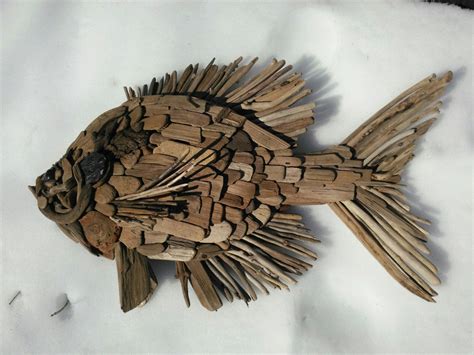 Driftwood Fish Artist Shane Welbes In 2024 Fish Art Driftwood Fish
