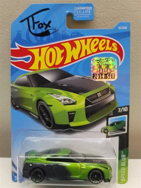 Hot Wheels Nissan GT R R Factory Sealed Speed Blur Tanner Fox Guaczilla FYD Hobbies