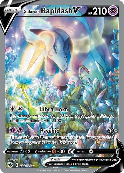 Pokemon Galarian Rapidash V Alternate Full Art Blog Knak Jp