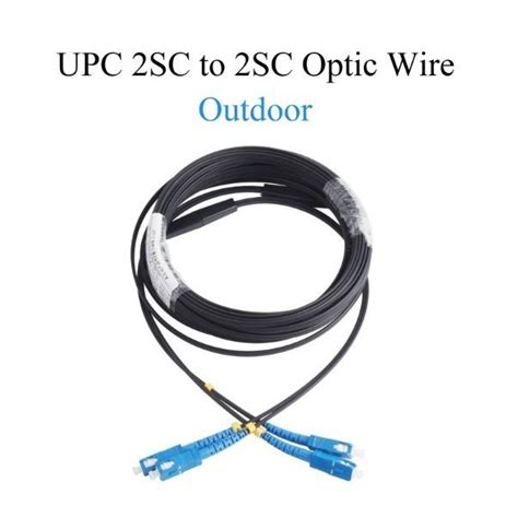 Netline Fiber Optic Cable 150meter Dual 2 Core Precon Outdoor Shopee