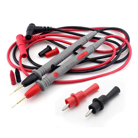 Multimeter Test Leads Kit Precision Sharp Probe Test Lead 1000v 20a