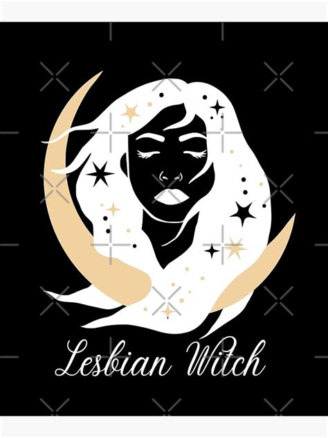 Lesbian Witch Poster By Melmonsquad Redbubble