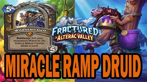 Miracle Ramp Druid Fractured In Alterac Valley Youtube