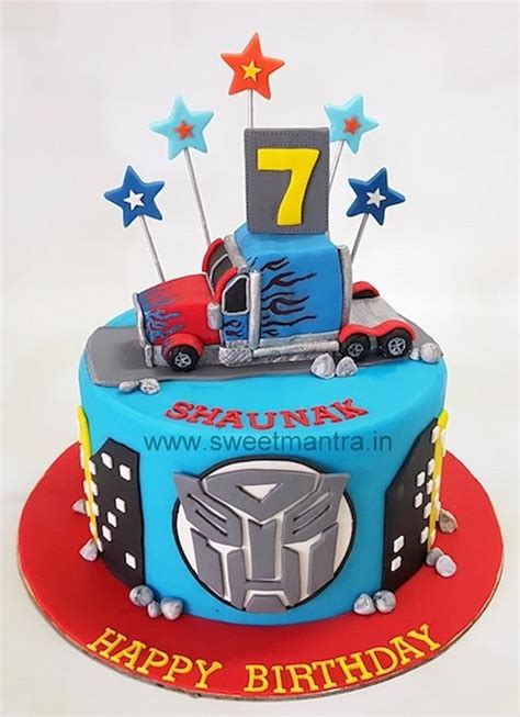 Transformers cake - Decorated Cake by Sweet Mantra - - CakesDecor