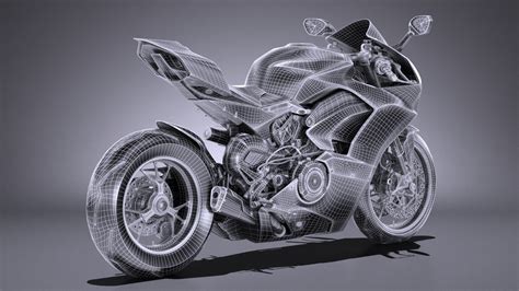 Ducati Panigale Speciale V4 2018 3d Model 159 3ds C4d Fbx Lwo