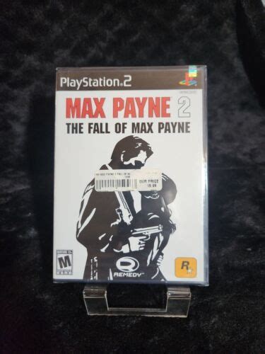 Max Payne 2 The Fall Of Max Payne Ps2 Factory Sealed Black Label