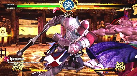 Samurai Shodown Warden For Honor Vs Genjuro Kibagami In The