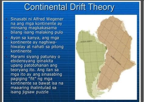 Paano Nabuo Ang Mga Kontinente Batay Sa Teorya Ni Alfred Wegener