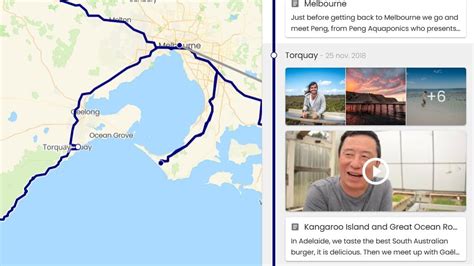 trace  travel itinerary   interactive map travelmap