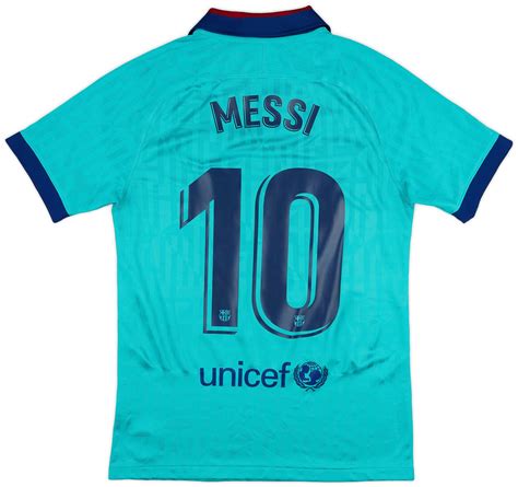 2019 20 Barcelona Third Shirt Messi 10 910 S