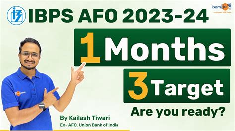 Ibps Afo 2023 24 Ibps Afo 1 Months 3 Target Are You Ready