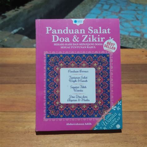 Jual Panduan Salat Doa Zikir Sehari Hari Dan Sepanjang Masa Sesuai