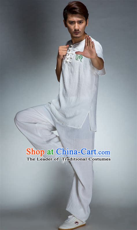 Top Tai Chi Pants Tai Chi Suit Apparel Suits Attire Robe Kung Fu