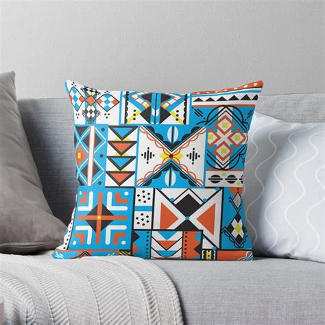 Coussin Graphisme Motif Kabyle Par Eldjama Coussin Motifs De