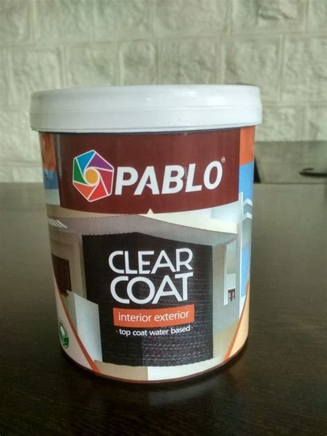 High Gloss Self Levelling Water Based Clear Coat Glossy Tiles And