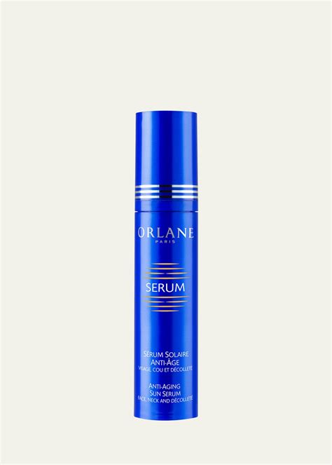 Orlane Anti Aging Sun Serum Face Neck And Decollete Oz Bergdorf