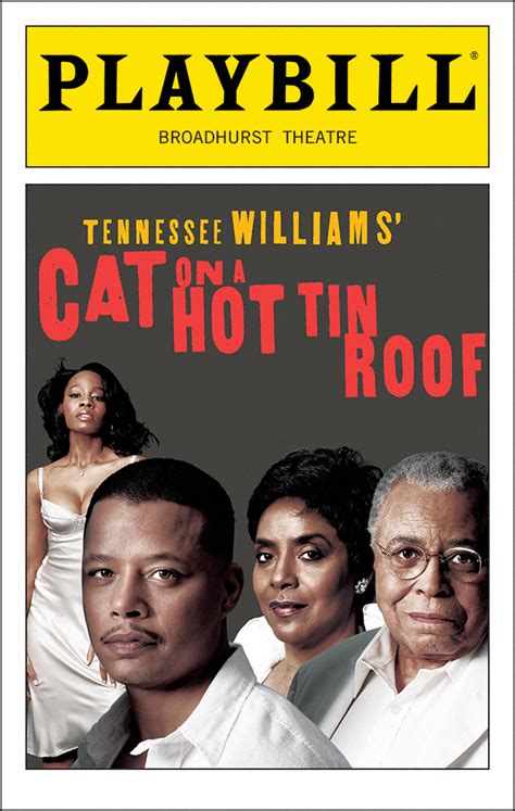 Cat On A Hot Tin Roof Broadway Broadhurst Theatre 2008 Playbill