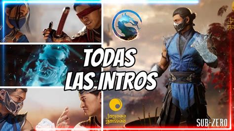 💎 Mortal Kombat 1 Todas Las Intros 💎 Mortalkombat Youtube