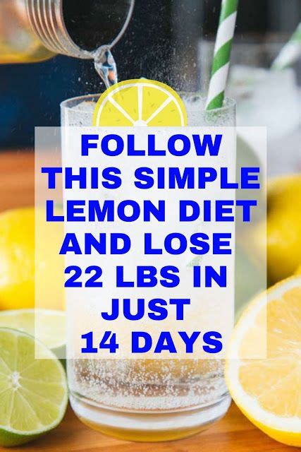 Follow This Simple Lemon Diet And Lose 22 Lbs In Just 14 Days Healthy Life In 2021 Lemon