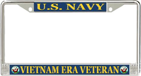 U.S. Navy Vietnam Era Veteran License Plate Frame