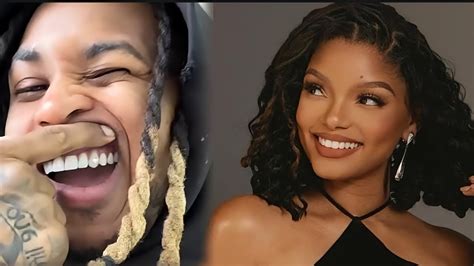 Halle Bailey Reacts To Ddg S New Diamond Tooth Youtube