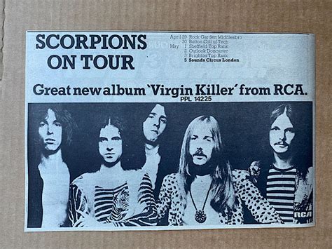 Virgin Killer Uncensored Cover Laminated Von Scorpions Lp Bei