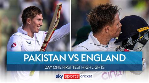 Englands Record Breaking Day 🤯 Pakistan Vs England Day One First Test Highlights Youtube