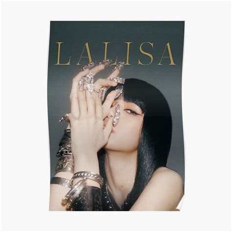 LALISA Poster By PepGuardi Redbubble